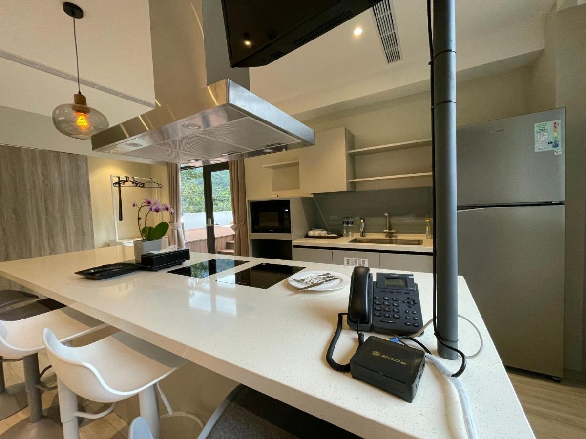 烏來足立司拉 Sla Ulay 溫泉會館 Appartement Wulai Buitenkant foto