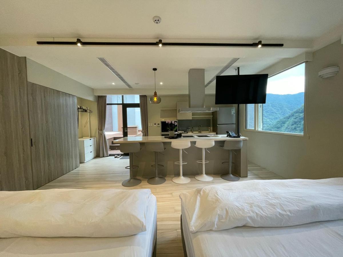 烏來足立司拉 Sla Ulay 溫泉會館 Appartement Wulai Buitenkant foto